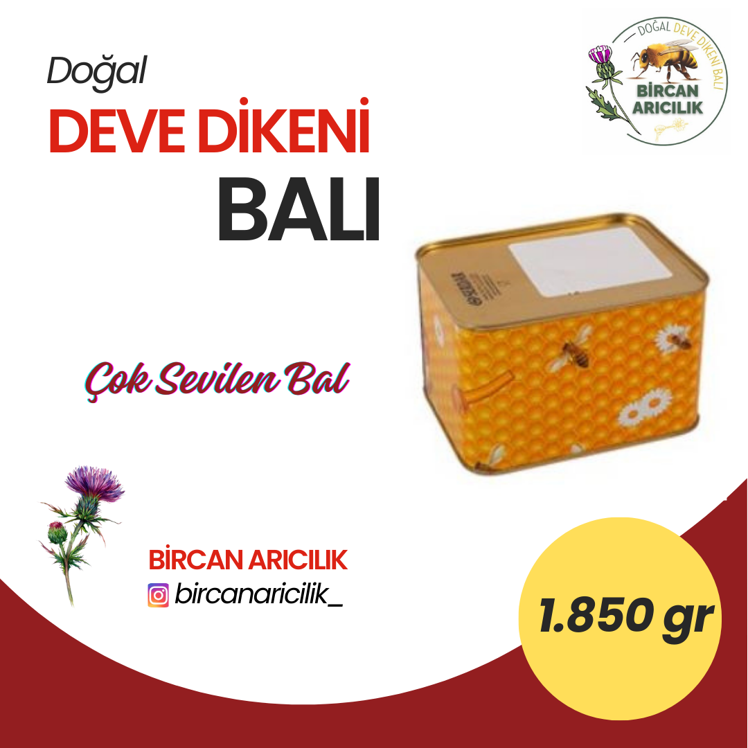 1850  gr Deve Dikeni Balı